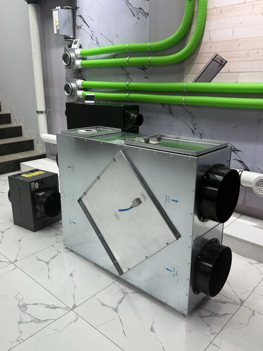 Рекуператор, Канальный вентилятор, Улитка центробежная вытяжка Difuzor