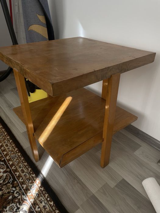 Помощна Ретро масичка квадрат 60/60