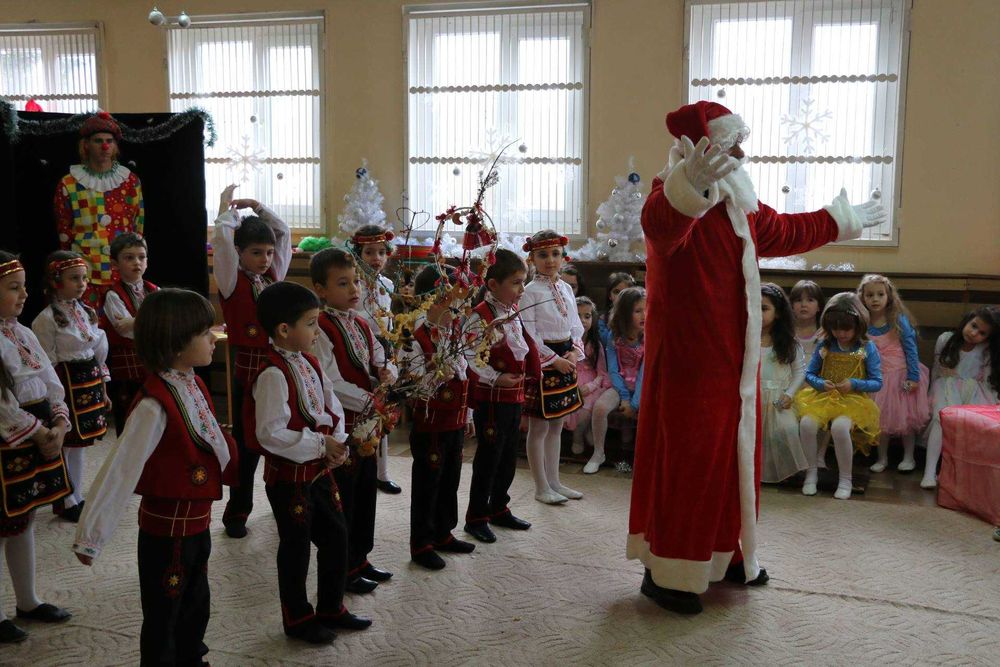 Дядо Коледа у дома