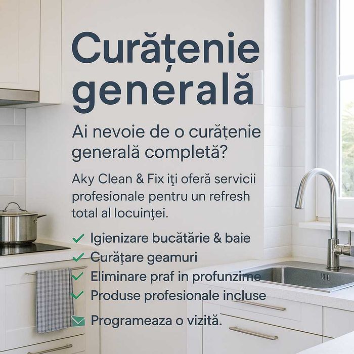 Curățenie profesională premium – Bucuresti/ Ilfov