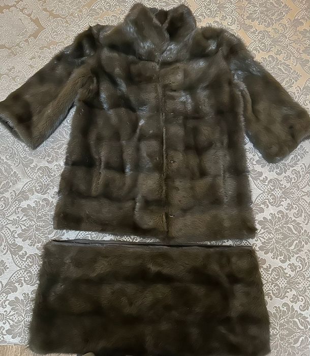 Шуба норковая трансформер
