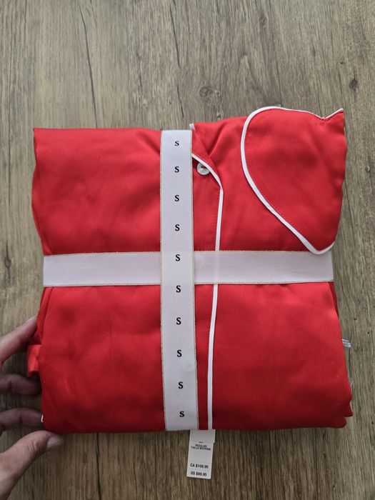 Pijama Victoria's Secret din Satin Noua, marime S