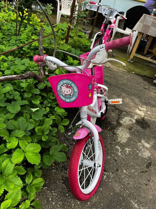 Bicicleta copii Dino Bikes 14'', Hello Kitty