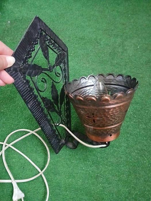 Медна кутийка, ибрик, пано, сервиз