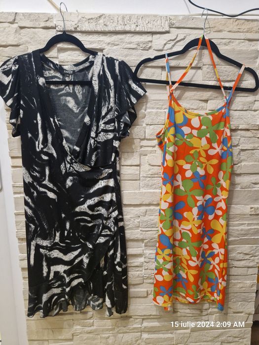 Rochii lungi de vara, bumbac si voal