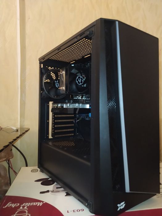 Системный блок, без бп, и ssd,