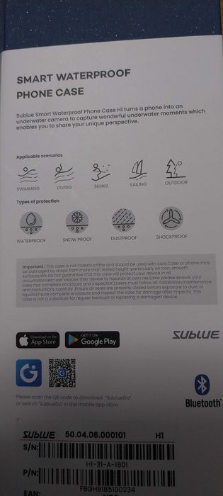 Профисионален калъф за телефон за подводноча фотография