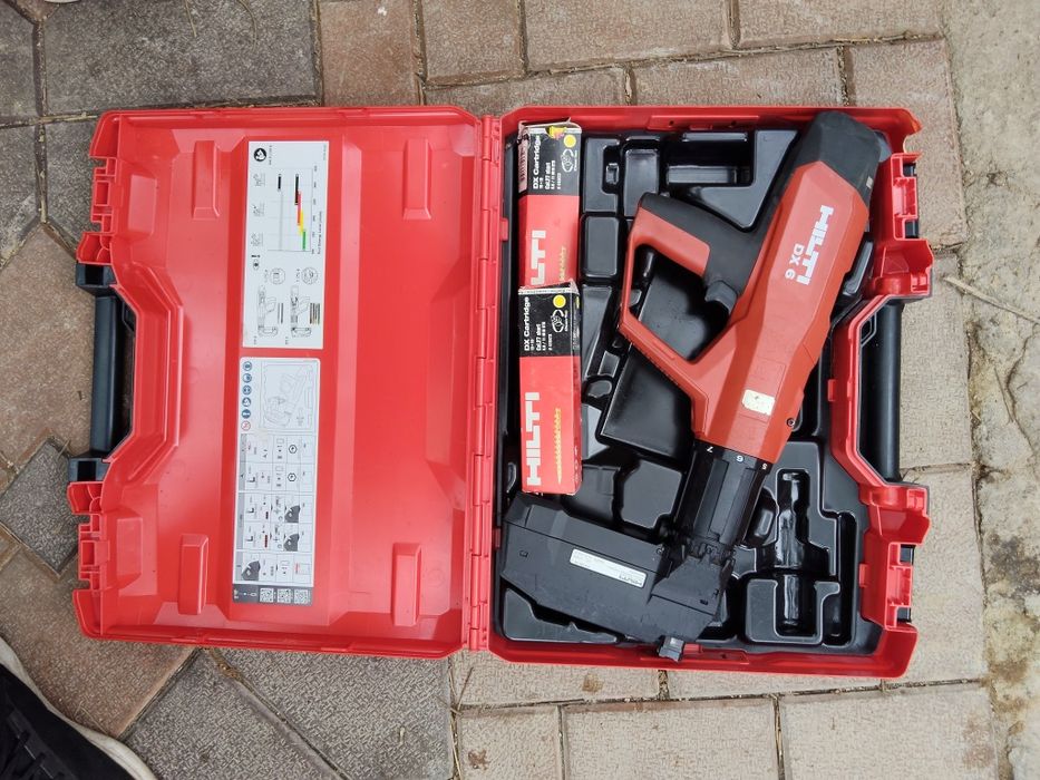 Pistol de puscat cuie în beton HILTI GX 6 fabric .2024 că și nou