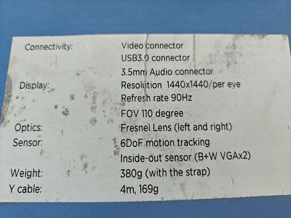 Casa VR Lenovo Explorer funcțională (citiți descrierea)