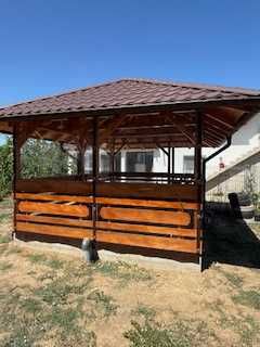 Inchidere terase si foisoare cu folie transparenta Cristal PVC