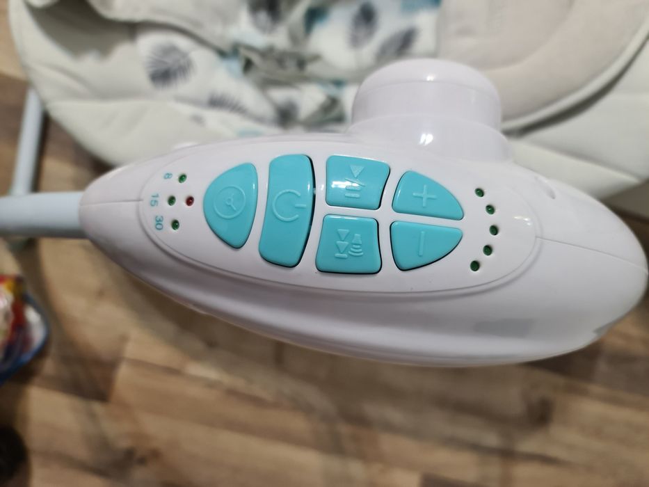 Balansoar turcoaz bebelusi  0-6 luni 5 viteze balansare