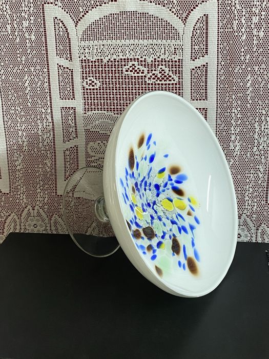 Стъклена фруктиера -Richards Taza -Англия -1970 гд