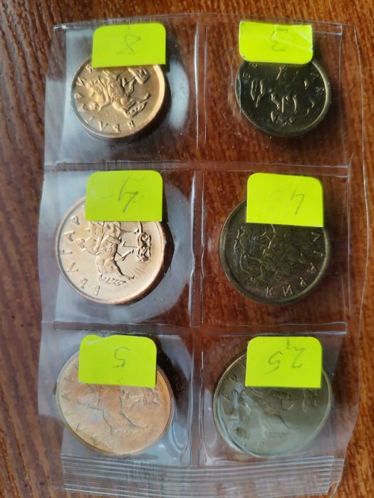 Лот стотинки 1999-2000г