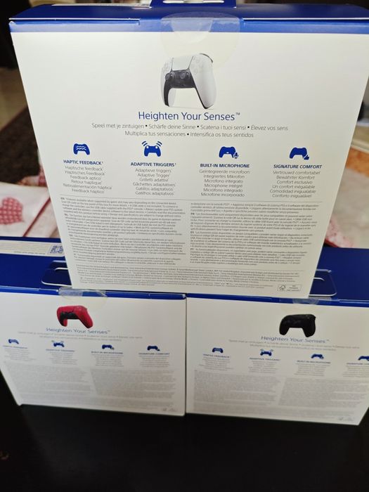 PS5 Controller/ PS5 Джойстик Бял/Черен/Червен/Син