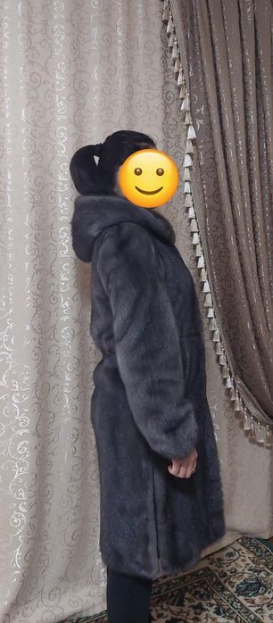 Норковая шуба/размер 46-48/