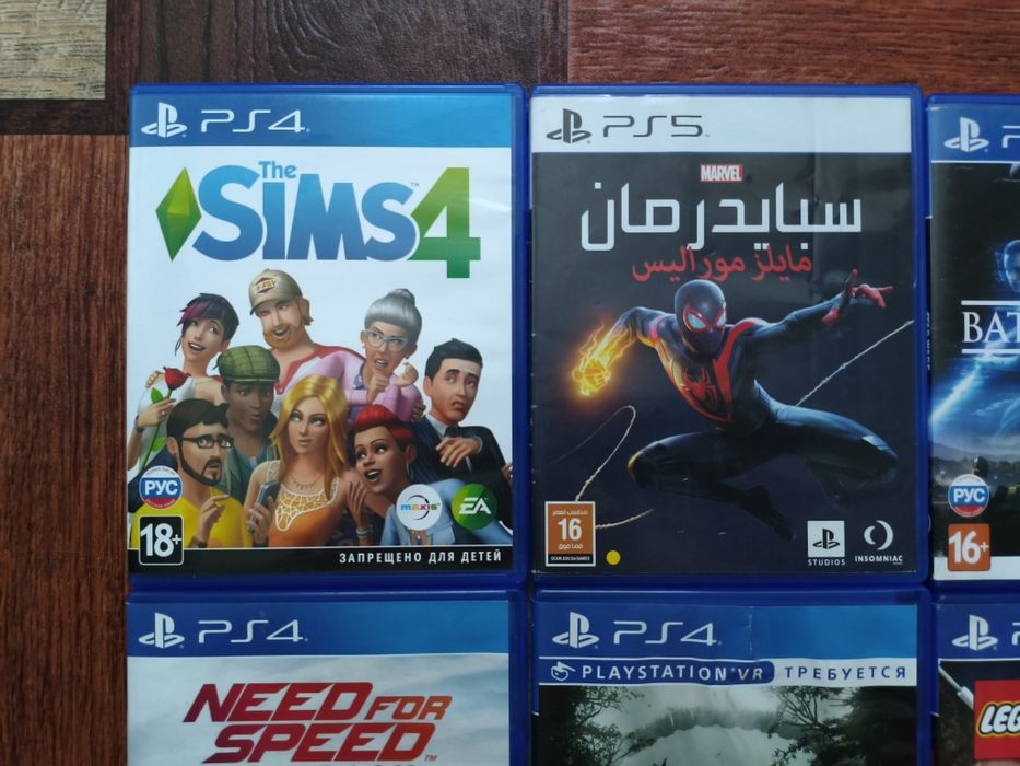 Игры для PS4, PS5, PS VR. Цены в описании