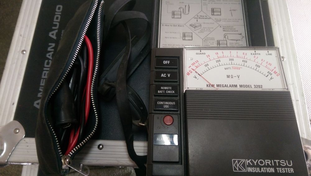 Multimetru Kyoritsu Japan original model 3202 nou