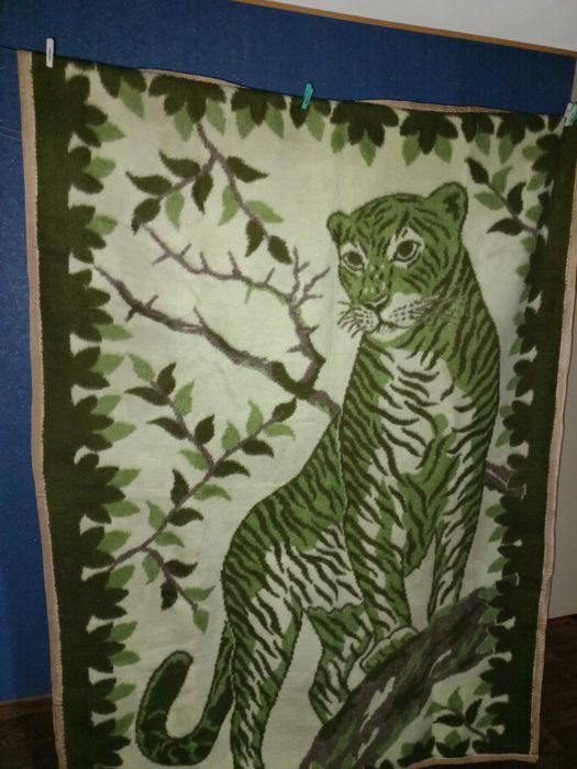 Плед / Покрывало  с пантерой