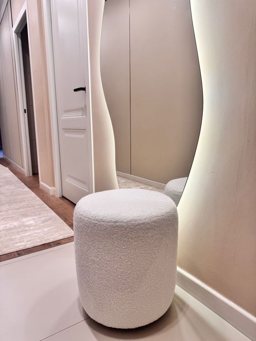 Пуфики Алматы круглые, квадратные