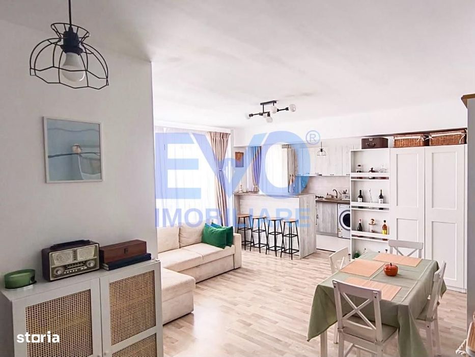 Apartament cu 2 camere de inchiriat, 63 mp, parter, zona Copou — fotografia 3
