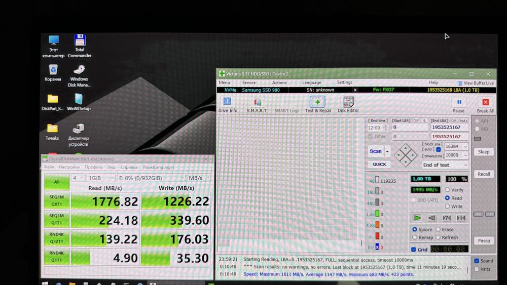 Продам жесткий диск SSD 1TB