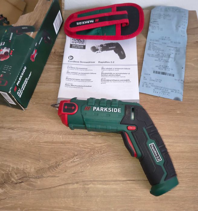 Surubelnita cu acumulator 4V Parkside