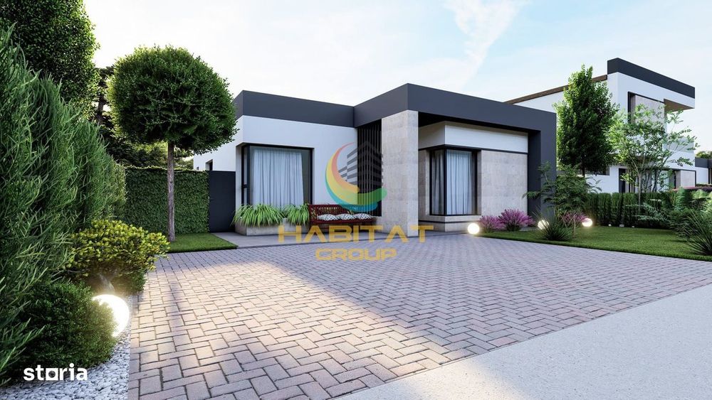 Casa in ansamblu rezidential / 4 camere / Berceni - Vidra