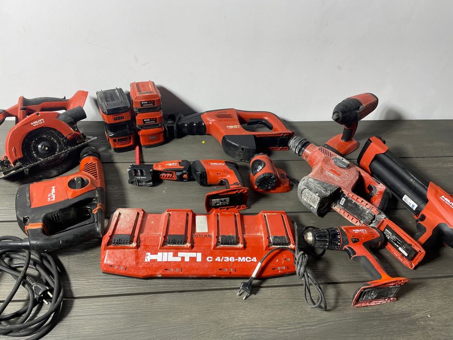 Hilti set 550ron buc