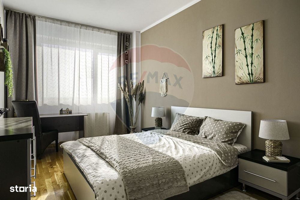 Apartament cu 2 camere de închiriat ARED Uta