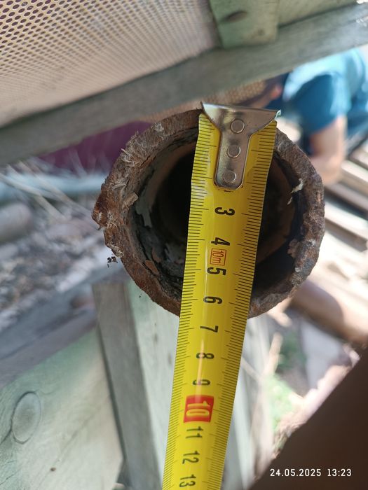 Труба б/у толстостенная 5000