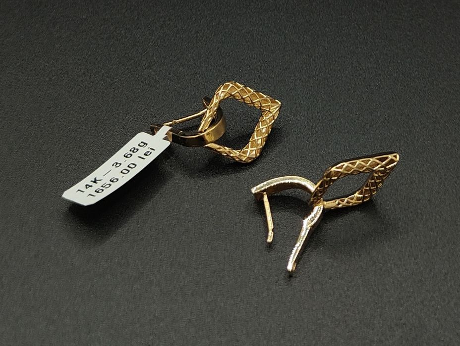 Cercei aur 14k 3.68gr