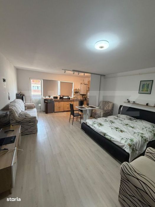 Garsoniera de inchiriat, 40 mp, zona Sanpetru