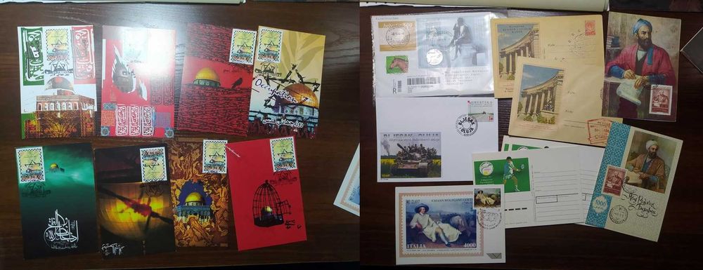 Конверты спецгашения и картмаксимумы