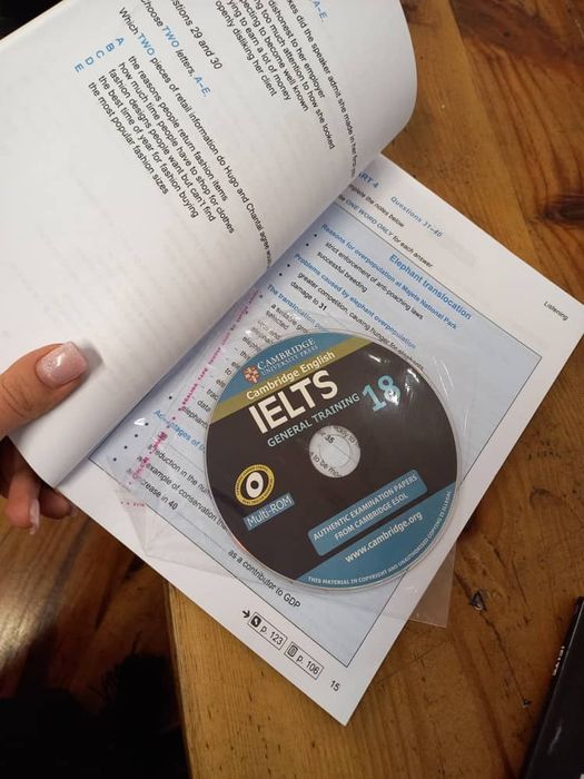 Ielts 18 учебник тест оригинал с диском