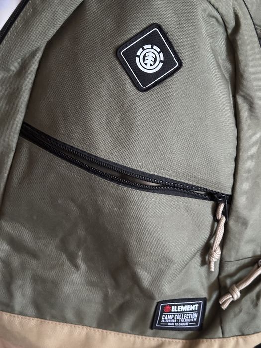 Оригинална раница Element Camp Collection – Маслиненозелена / Отлично състояние