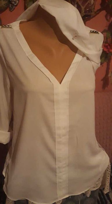 ZARA  Бяла  Риза