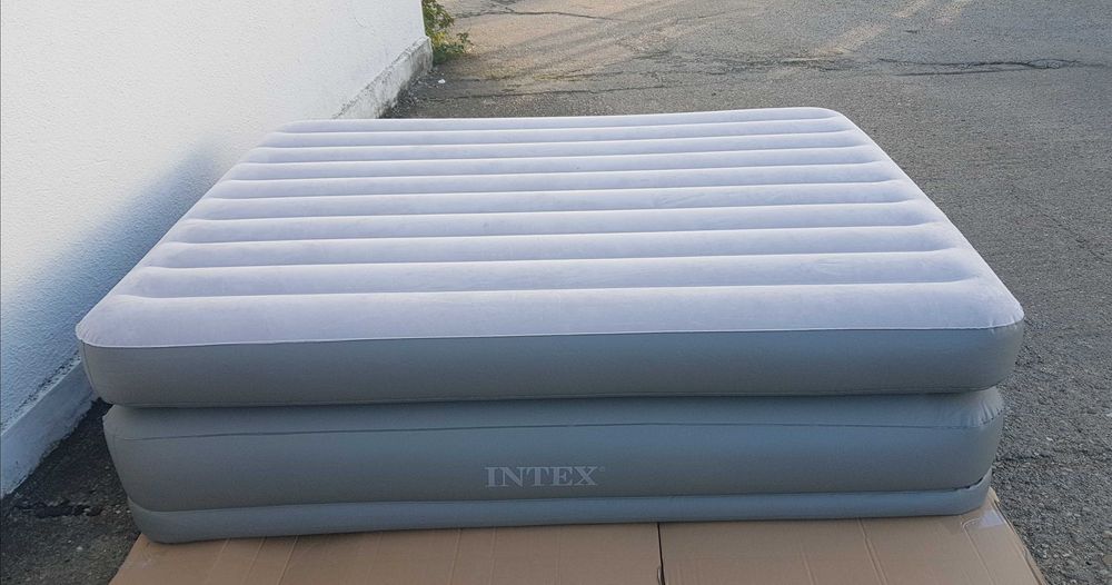 Saltea gonflabila Queen Prime Comfort INTEX 64164ND, 152x203xH51 cm