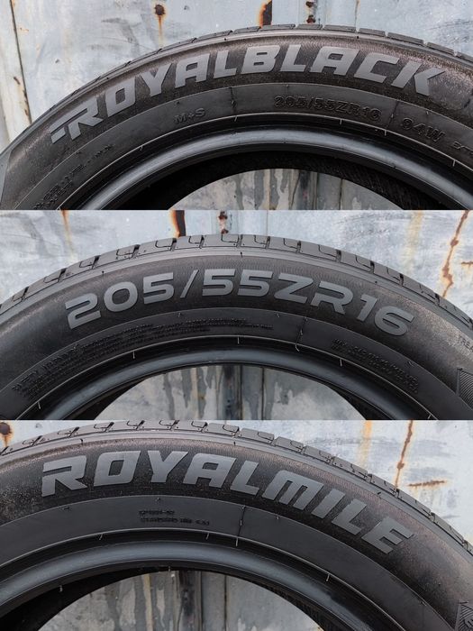 1бр. лятна гума 205/55/16 Royal Black 
dot23
7.3mm
Перфектно състояние