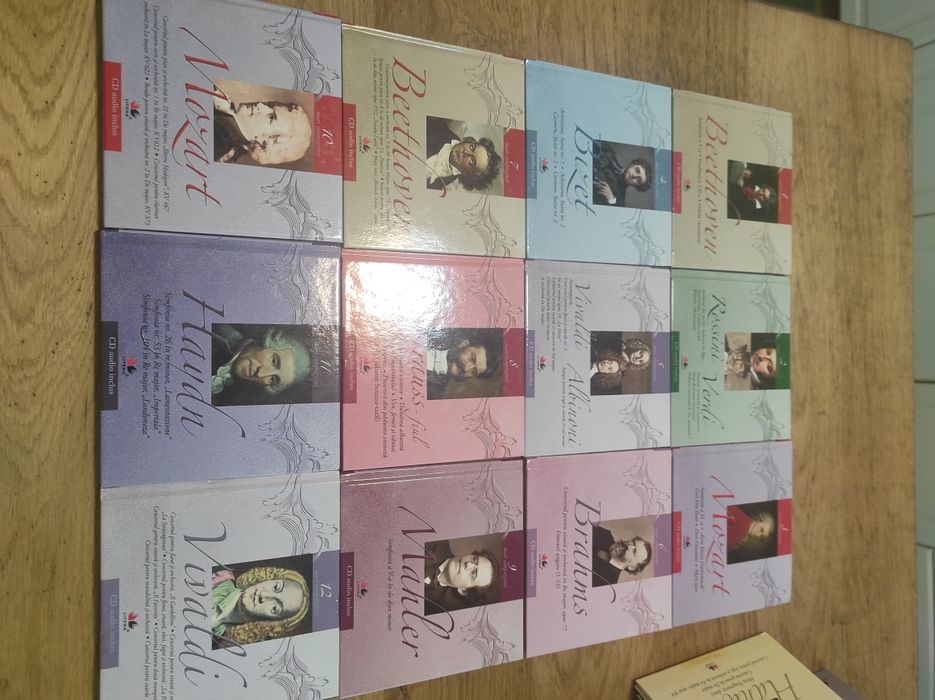 Colecția Mari Compozitori CD audio și carte