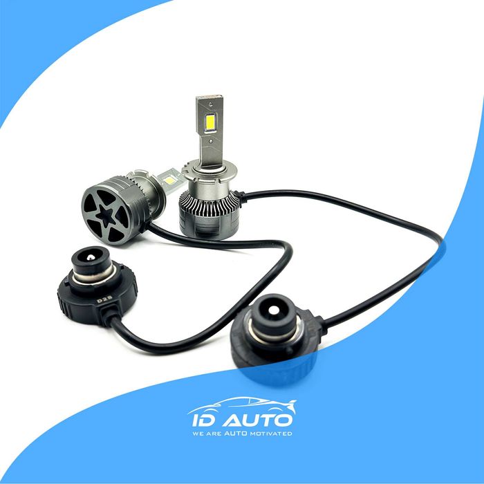 Крушки D2S LED 25 000lm 70w + 250% ксенон лед система, bmw, mercedes