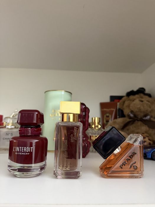 Givenchy rouge, Prada paradoxe, Francisk Kurkdjan