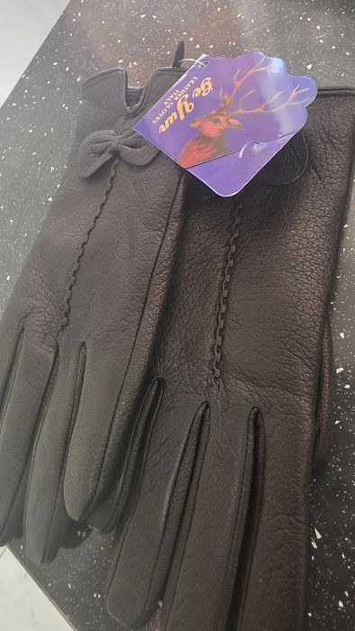 Manusi dama, piele naturala de căprioară