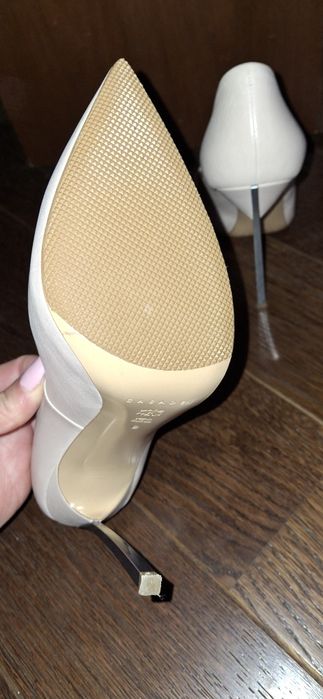 Дамски кожени обувки Casadei Blade