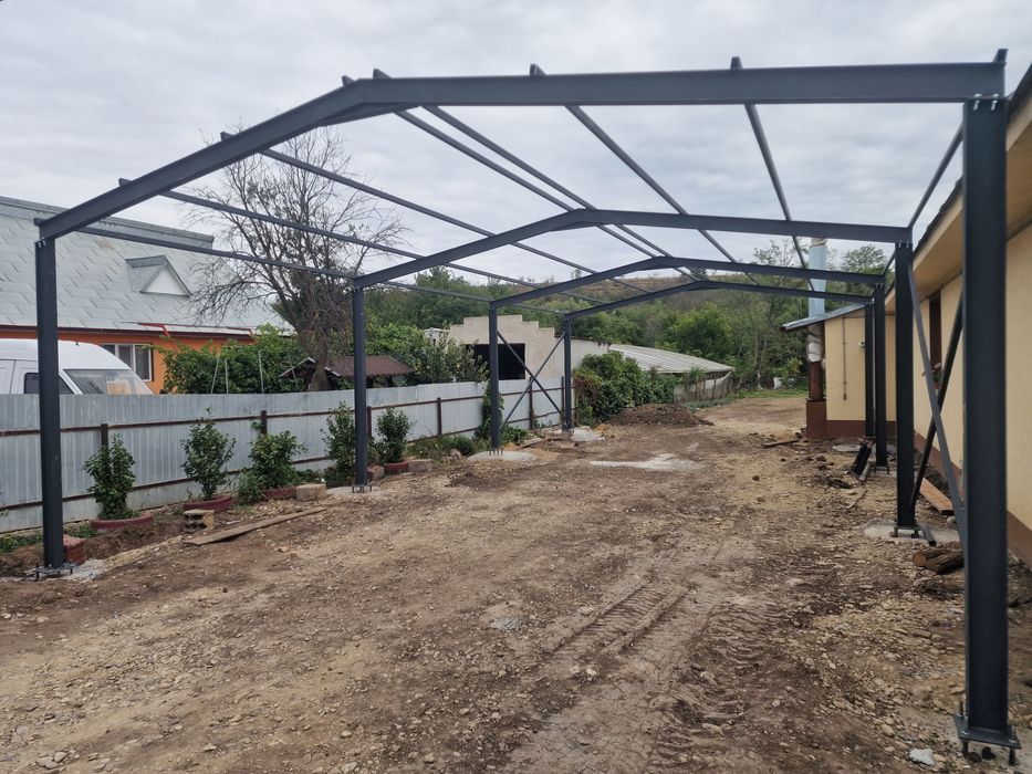 Structura hala garaj atelier service depozitare închiriere la comanda