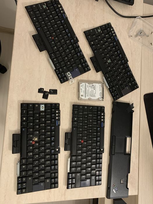 Tastaturi thinkpad t500 compatibile t60 t400, hard disk 160gb, baterie