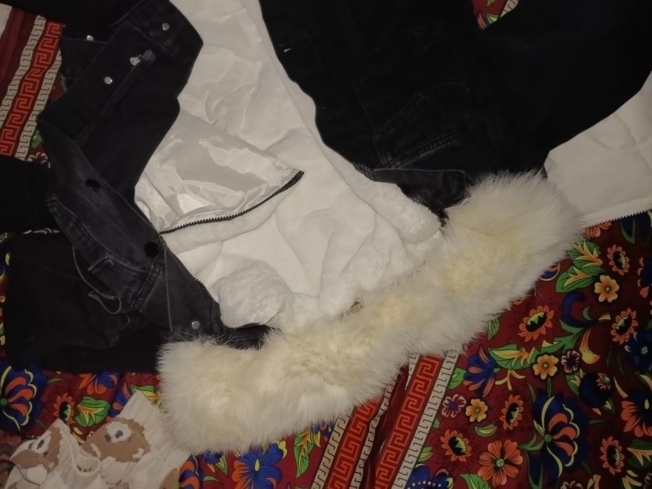 Джинсы куртка хл