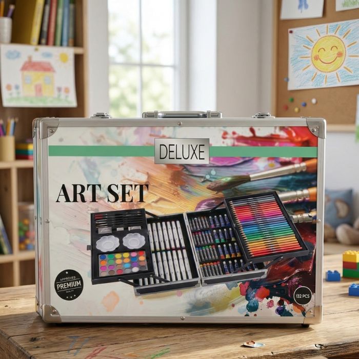 Арт куфар за деца 132 части