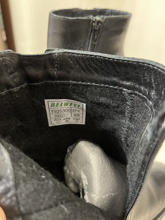 Ботинки натуральная кожа