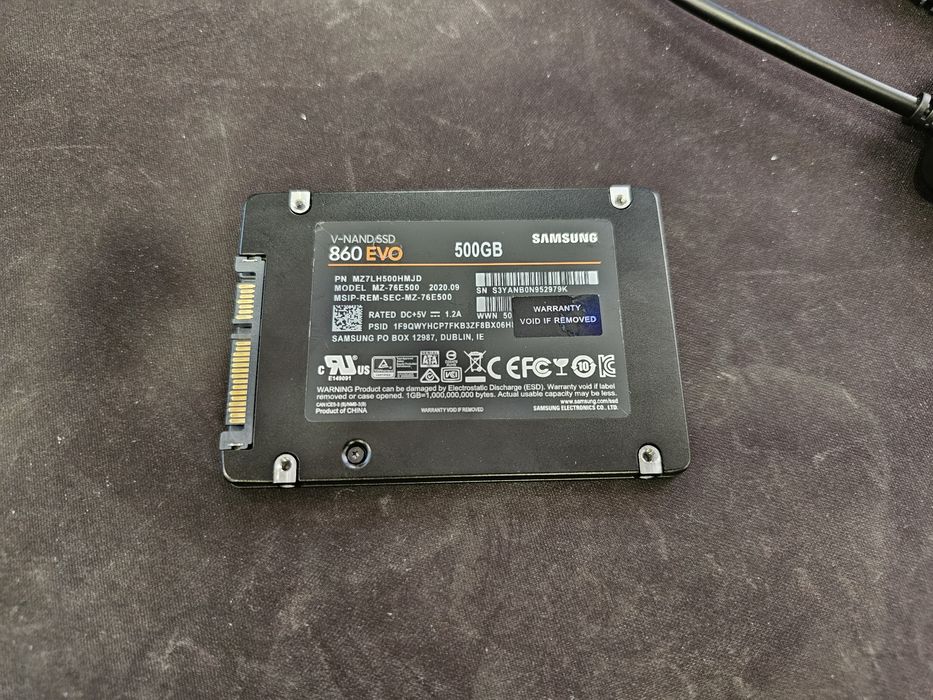 Samsung 500GB  860 EVO SSD