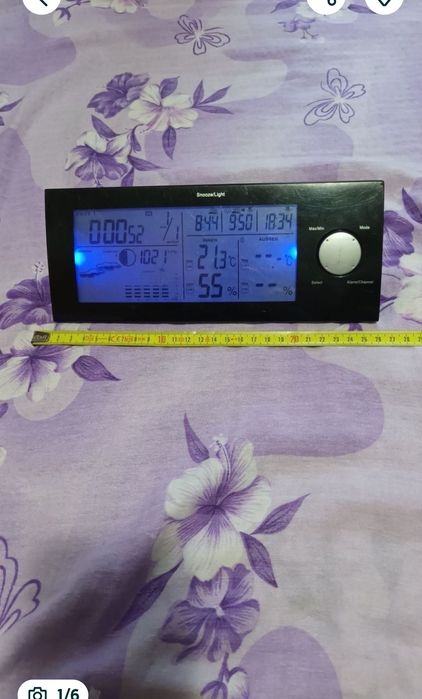 ceas termometru umiditate deșteptător